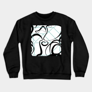 Abstract shapes geometric pattern Crewneck Sweatshirt